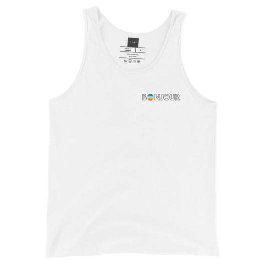 Statement Tank Top - Bonjour