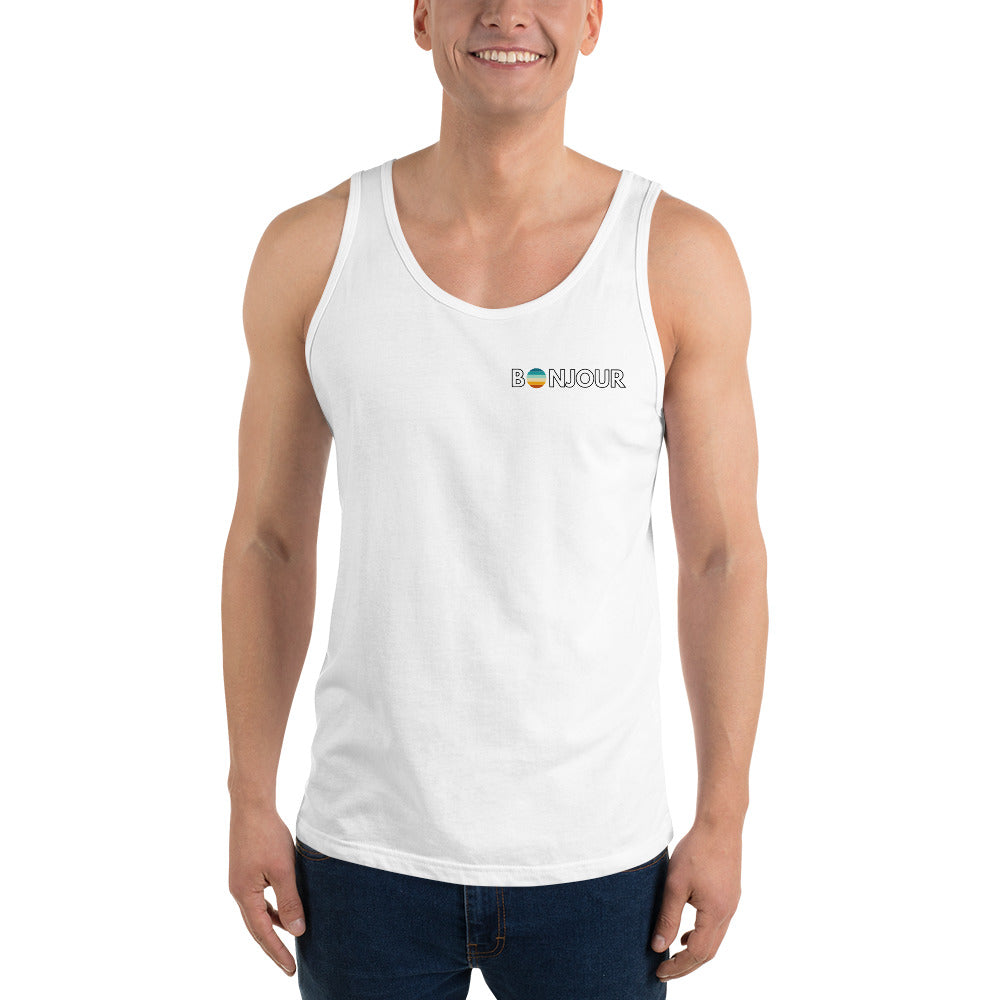 Statement Tank Top - Bonjour