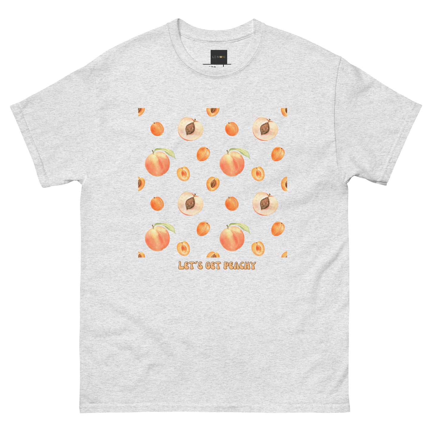 Klassisches Unisex T-Shirt - Let´s get peachy