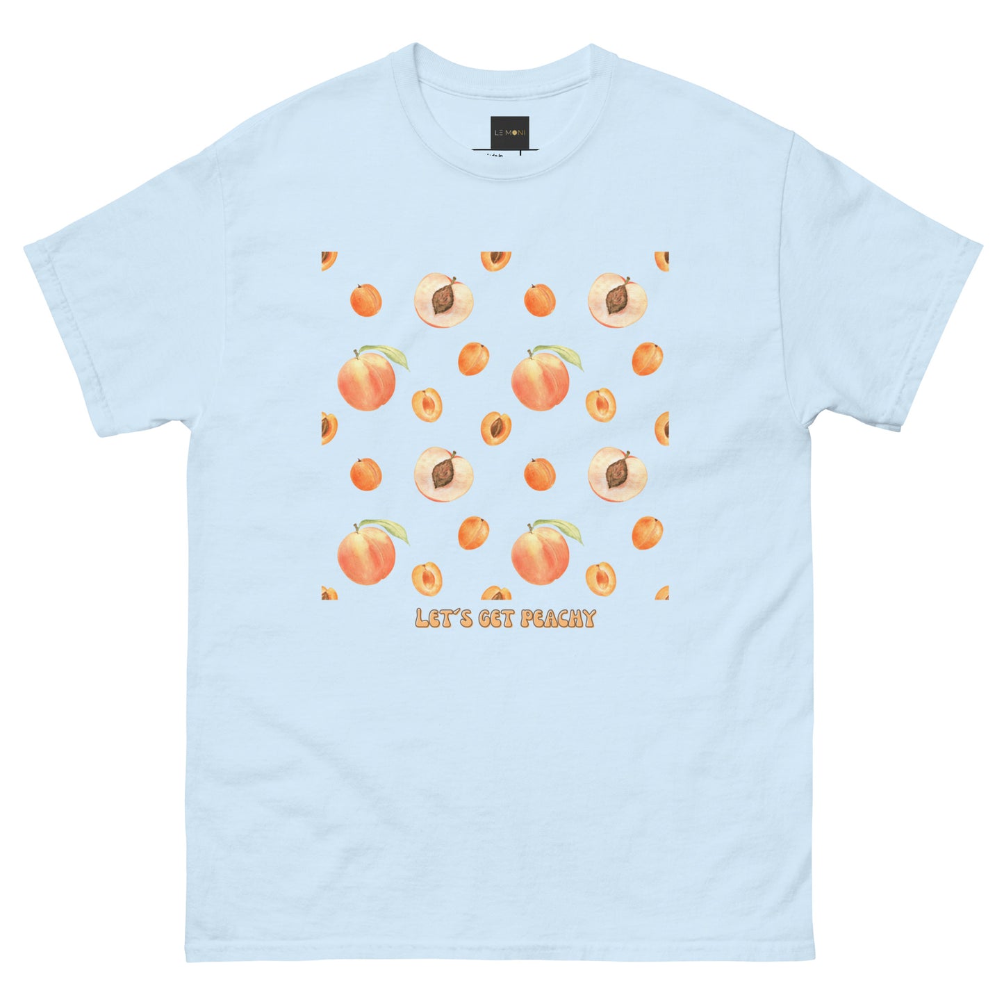 Klassisches Unisex T-Shirt - Let´s get peachy