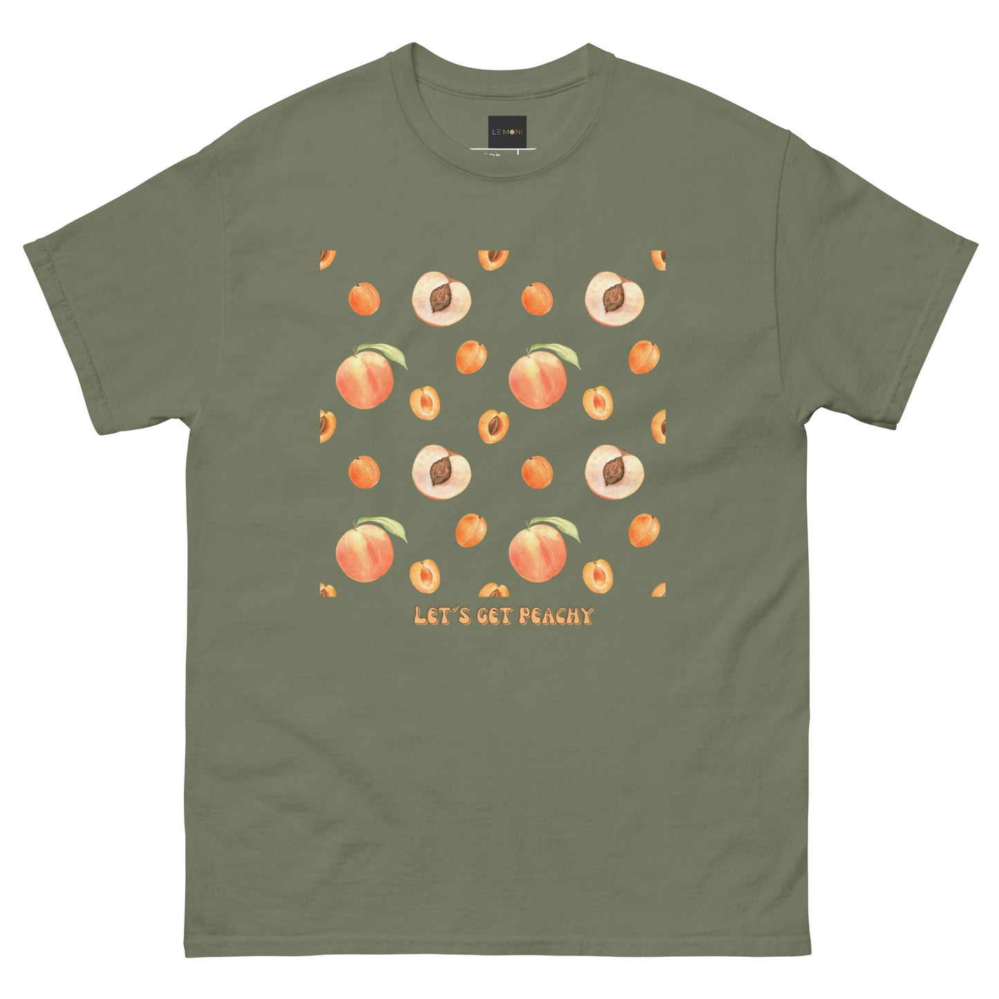Klassisches Unisex T-Shirt - Let´s get peachy