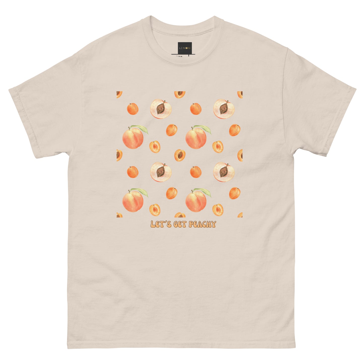Klassisches Unisex T-Shirt - Let´s get peachy