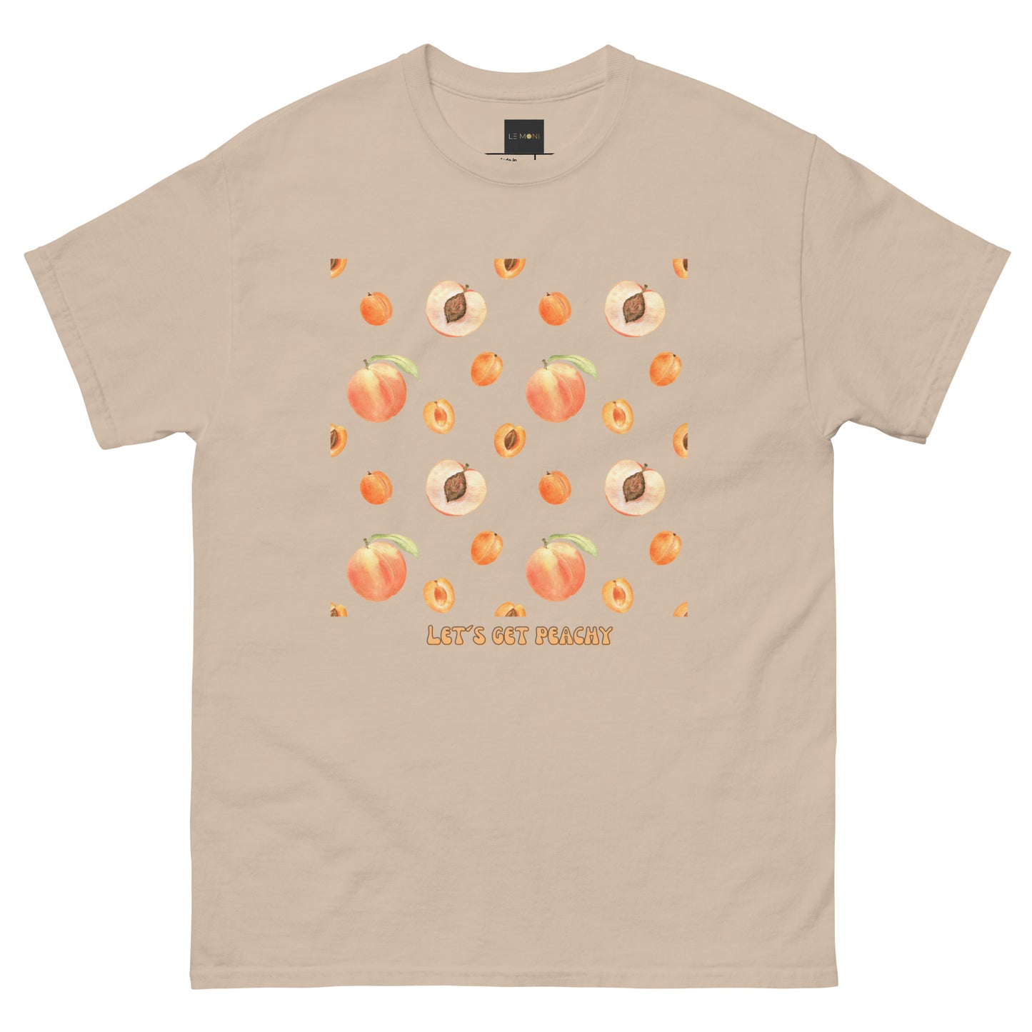 Klassisches Unisex T-Shirt - Let´s get peachy