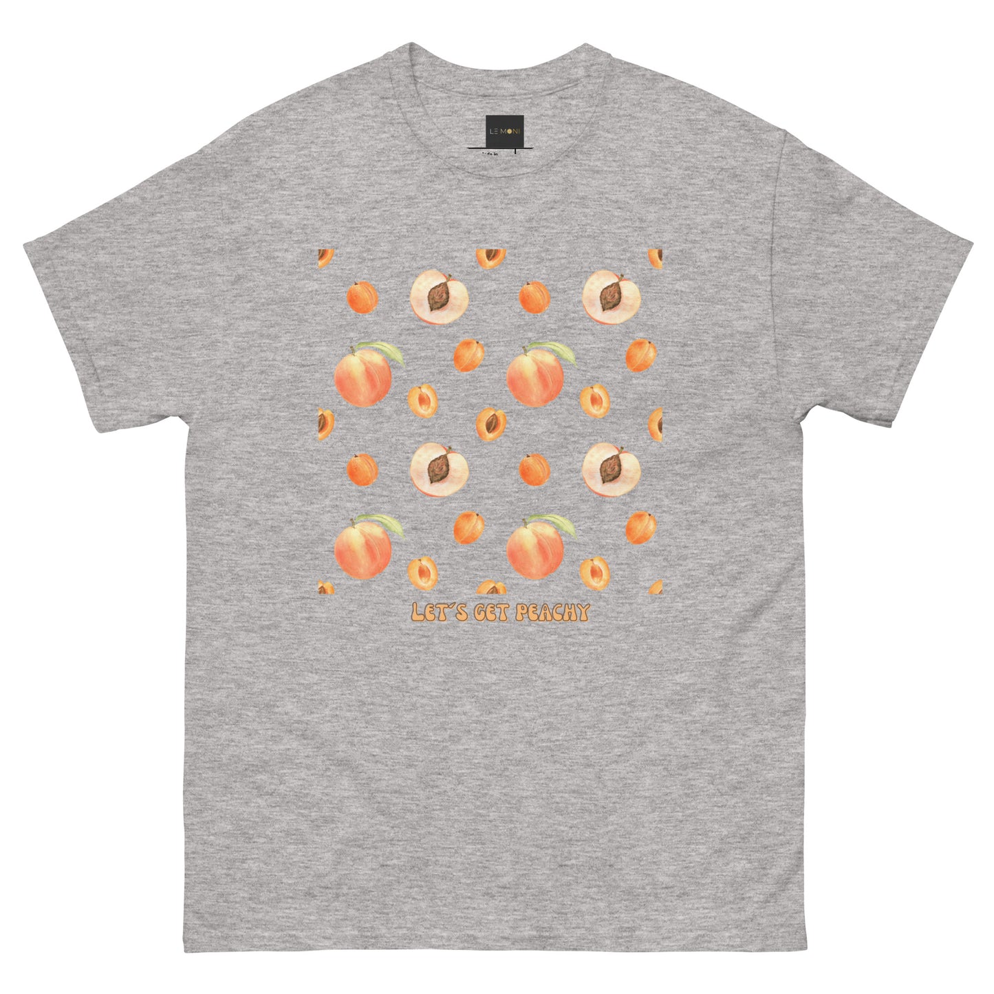 Klassisches Unisex T-Shirt - Let´s get peachy