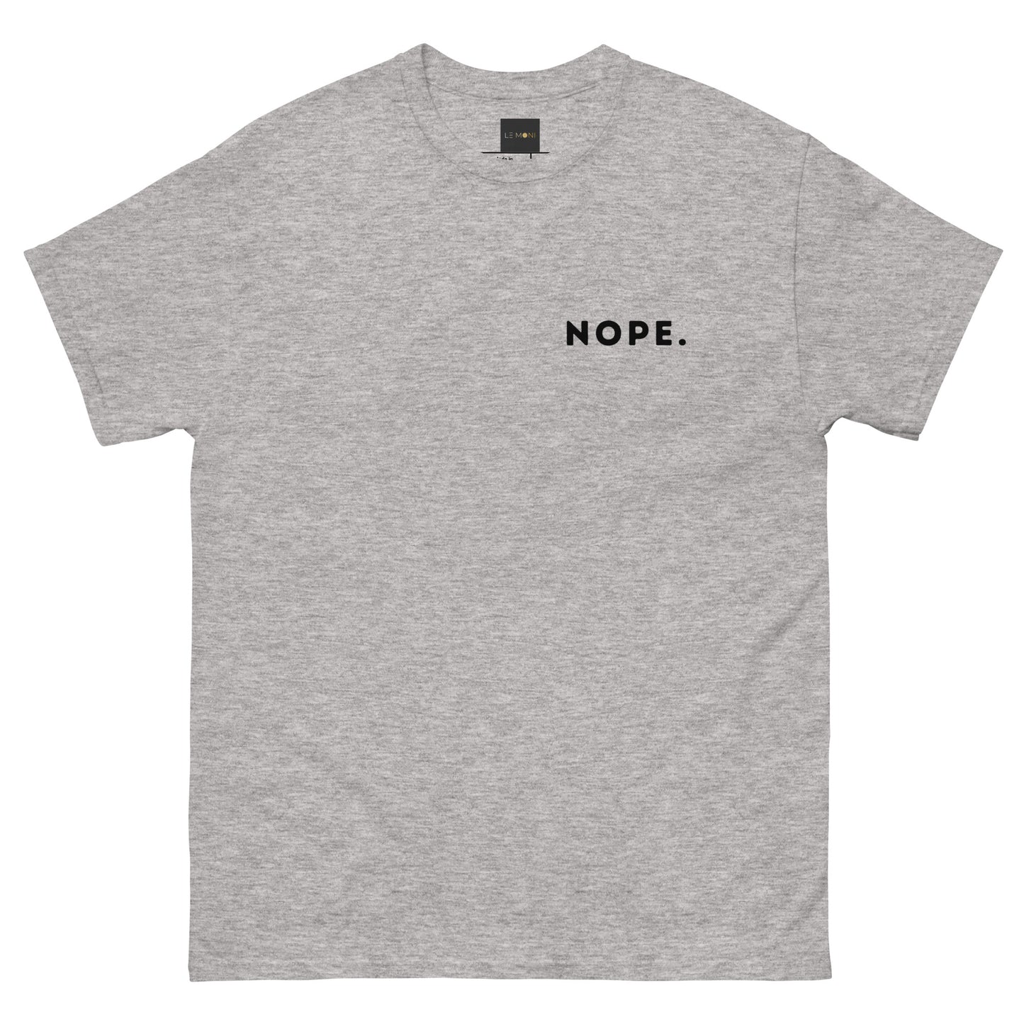 Basic Unisex T-Shirt - Nope