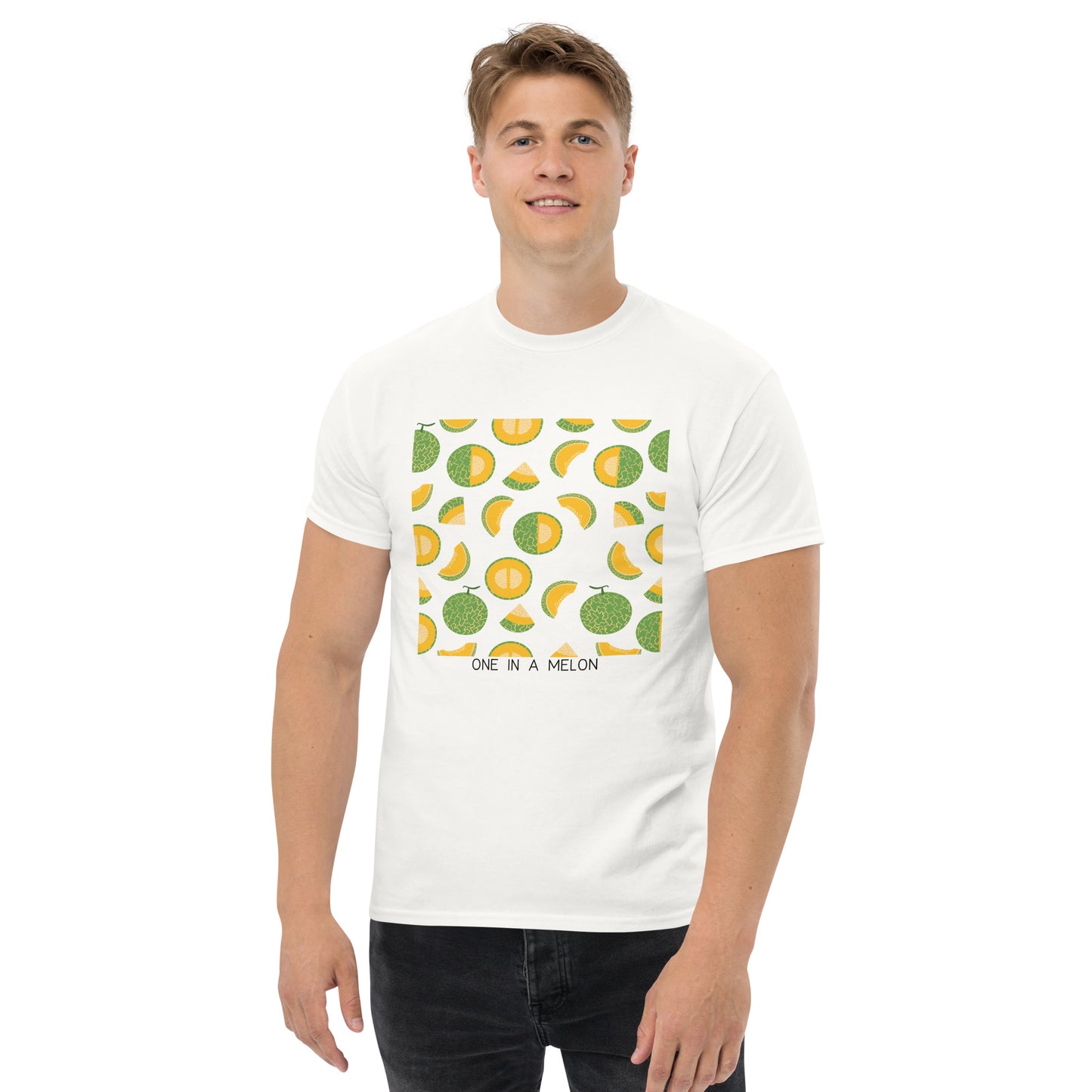 Basic Unisex T-Shirt - One in a melon