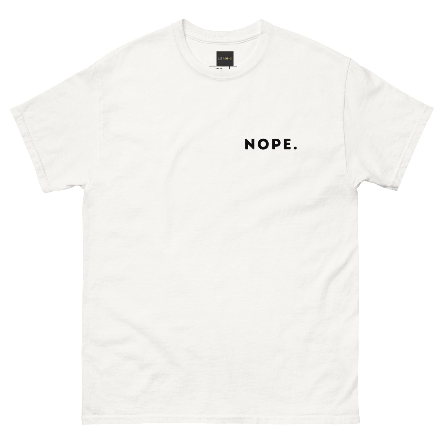 Basic Unisex T-Shirt - Nope